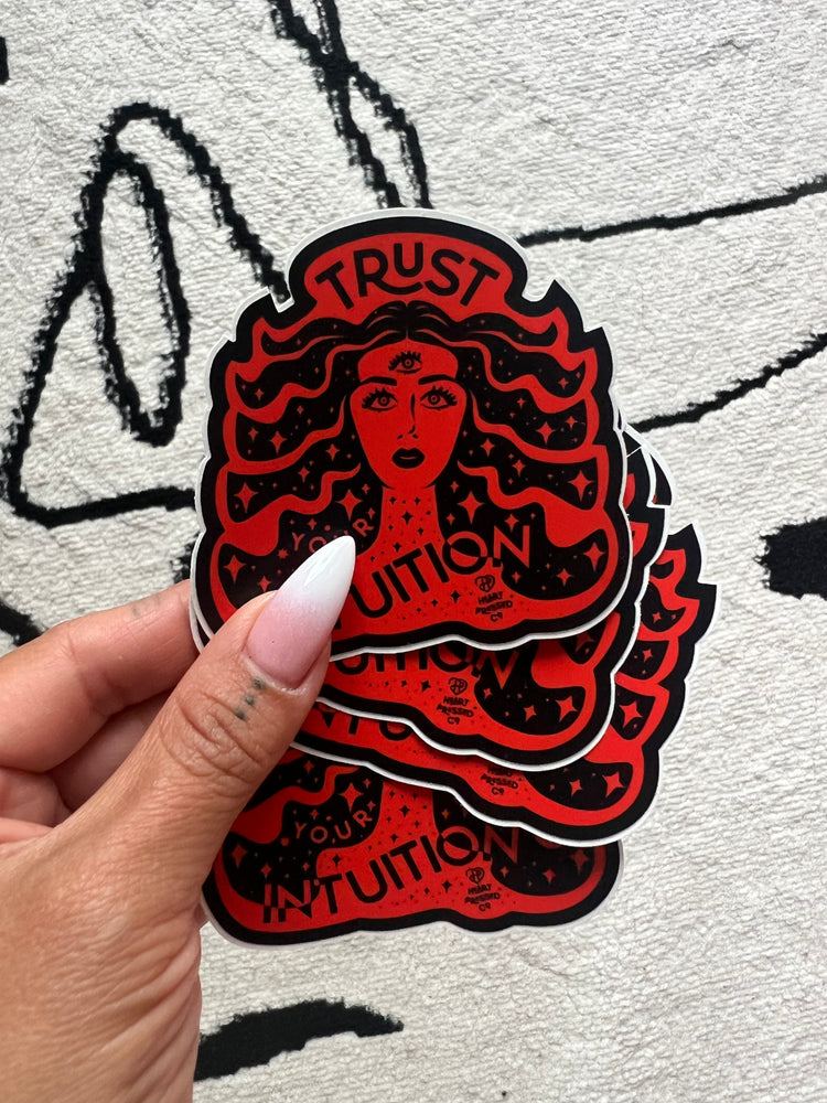 Trust Your Intuition Sticker