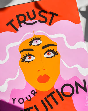 Trust Your Intuition Art Print