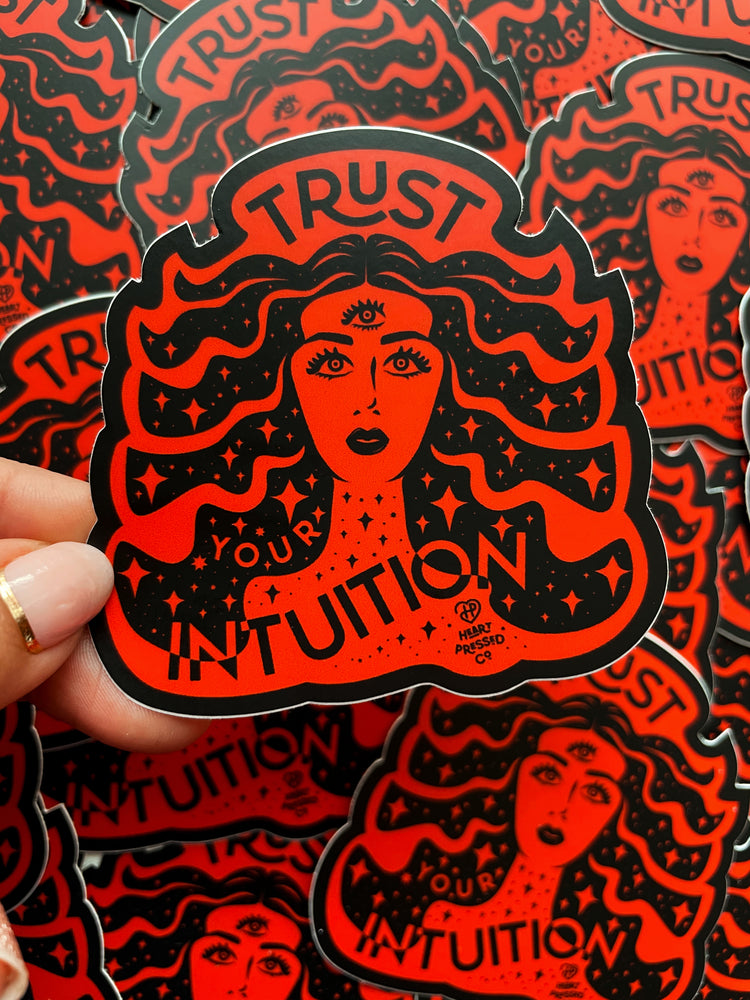 Trust Your Intuition Sticker