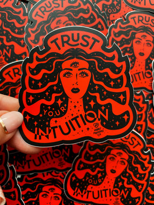 Trust Your Intuition Sticker